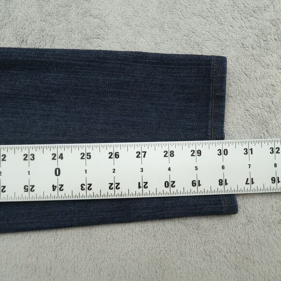 Loft Jeans Women's Size 6 Blue Mid-Rise Curvy Skinny Denim Pants 30" Inseam - Picture 4 of 16